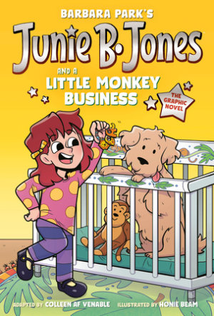 Cover of Junie B. Jones and a Little Monkey Business: The Graphic Novel
