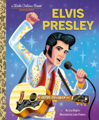 Book cover for Elvis Presley: A Little Golden Book Biography