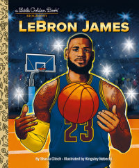 Book cover for LeBron James: A Little Golden Book Biography