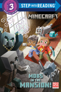 Book cover for Mobs in the Mansion! (Minecraft)