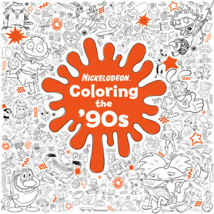 Cover of Coloring the \'90s (Nickelodeon)