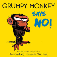 Book cover for Grumpy Monkey Says No!