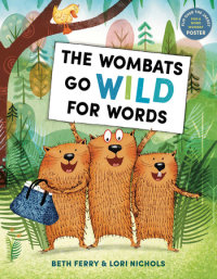 Book cover for The Wombats Go Wild for Words