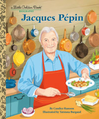 Book cover for Jacques Pépin: A Little Golden Book Biography