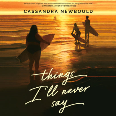 Things I'll Never Say Cover