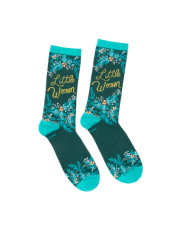 Puffin in Bloom: Little Women Socks - Large 