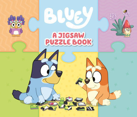 Bluey: A Jigsaw Puzzle Book by Penguin Young Readers Licenses:  9780593752319