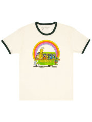 Sesame Street: Bookmobile Unisex Ringer T-Shirt XX-Large