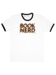 Book Nerd Pride Unisex Ringer T-Shirt Large 