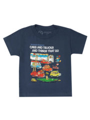 Richard Scarry: Cars and Trucks and Things That Go Kids' T-Shirt - 4 Yr