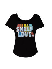 Shelf Love Women's Relaxed Fit T-Shirt X-Small 