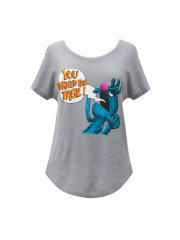 Sesame Street: The Monster at the End of This Book Women's Relaxed Fit T-Shirt X-Small 