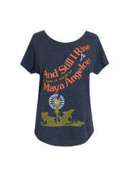 And Still I Rise Women's Relaxed Fit T-Shirt Small 