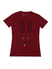 Bunnicula (Red) Women's Crew T-Shirt X-Small 