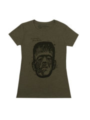 Penguin Horror: Frankenstein Women's Crew T-Shirt XX-Large