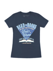 Levar Burton: Read the Books They Don't Want You to Read Women's Crew T-Shirt X-Small 