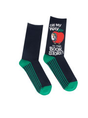 Richard Scarry: On My Way to the Bookstore Socks - Large
