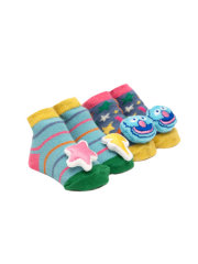 Sesame Street: The Monster at the End of This Book Baby Rattle Socks 2-Pack - 0-12 Months
