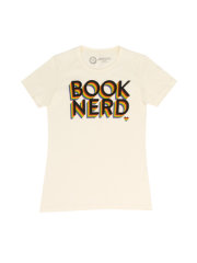 Book Nerd Pride Women's Crew T-Shirt Small 