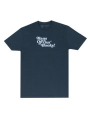Bans Off Our Books (Blue) Unisex T-Shirt X-Small