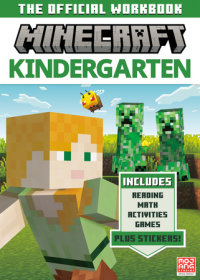 Book cover for Official Minecraft Workbook: Kindergarten