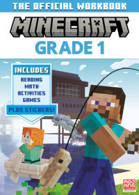 Book cover for Official Minecraft Workbook: Grade 1