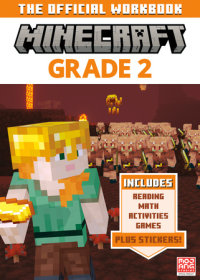 Book cover for Official Minecraft Workbook: Grade 2