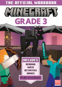 Book cover for Official Minecraft Workbook: Grade 3