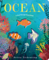 Book cover for Ocean: A Peek-Through Board Book
