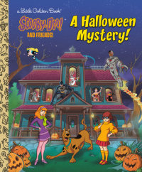 Book cover for A Halloween Mystery! (Scooby-Doo and Friends)