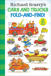 Cover of Richard Scarry\'s Cars and Trucks Fold-and-Find!