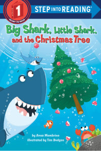 Book cover for Big Shark, Little Shark and the Christmas Tree