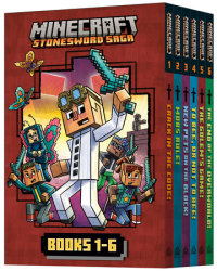Book cover for Minecraft Stonesword Saga Chapter Book Boxed Set (Minecraft Stonesword Saga)