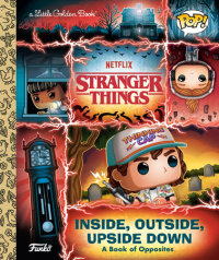 Book cover for Stranger Things: Inside, Outside, Upside Down (Funko Pop!)