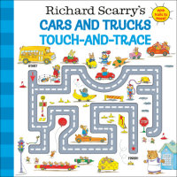 Book cover for Richard Scarry\'s Cars and Trucks Touch-and-Trace
