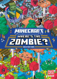 Book cover for Minecraft: Where\'s the Zombie Search & Find
