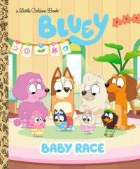 Book cover for Baby Race (Bluey)