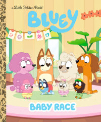 Cover of Baby Race (Bluey) cover