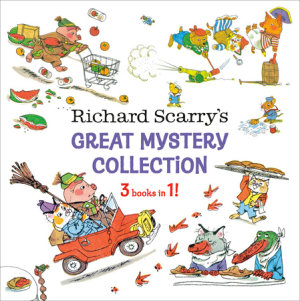 Cover of Richard Scarry\'s Great Mystery Collection