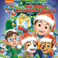 Book cover for The Great Christmas Rescue (PAW Patrol)