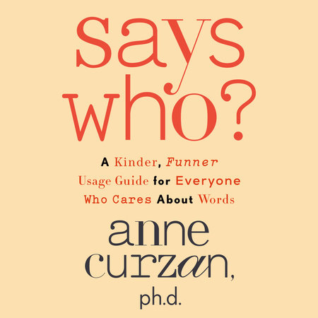 Says Who? Cover