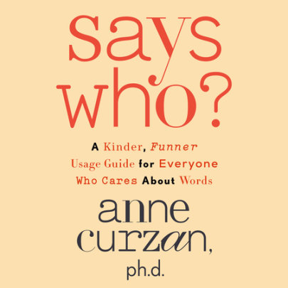 Says Who? Cover