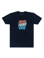 Read Think Vote 2024 Unisex T-Shirt Medium 
