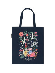 Puffin in Bloom: Sense and Sensibility Tote Bag