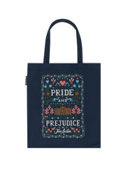 Puffin in Bloom: Pride and Prejudice Tote Bag