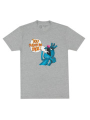 Sesame Street: The Monster at the End of This Book Unisex T-Shirt X-Small (Grey) 