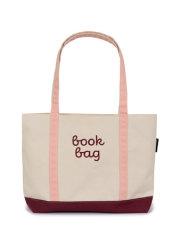 Book Bag Zippered Boat Tote 