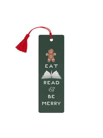 Eat, Read, & Be Merry Bookmark