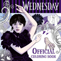 Book cover for Wednesday: Official Coloring Book