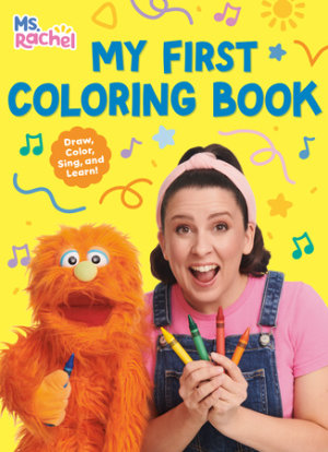 Cover of My First Coloring Book (Ms. Rachel)